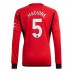 Manchester United Harry Maguire #5 Hjemmedrakt 2023-24 Lange ermer
